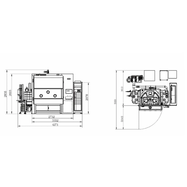 Ion Beam Assisted Deposition Evaporation Optical Coater